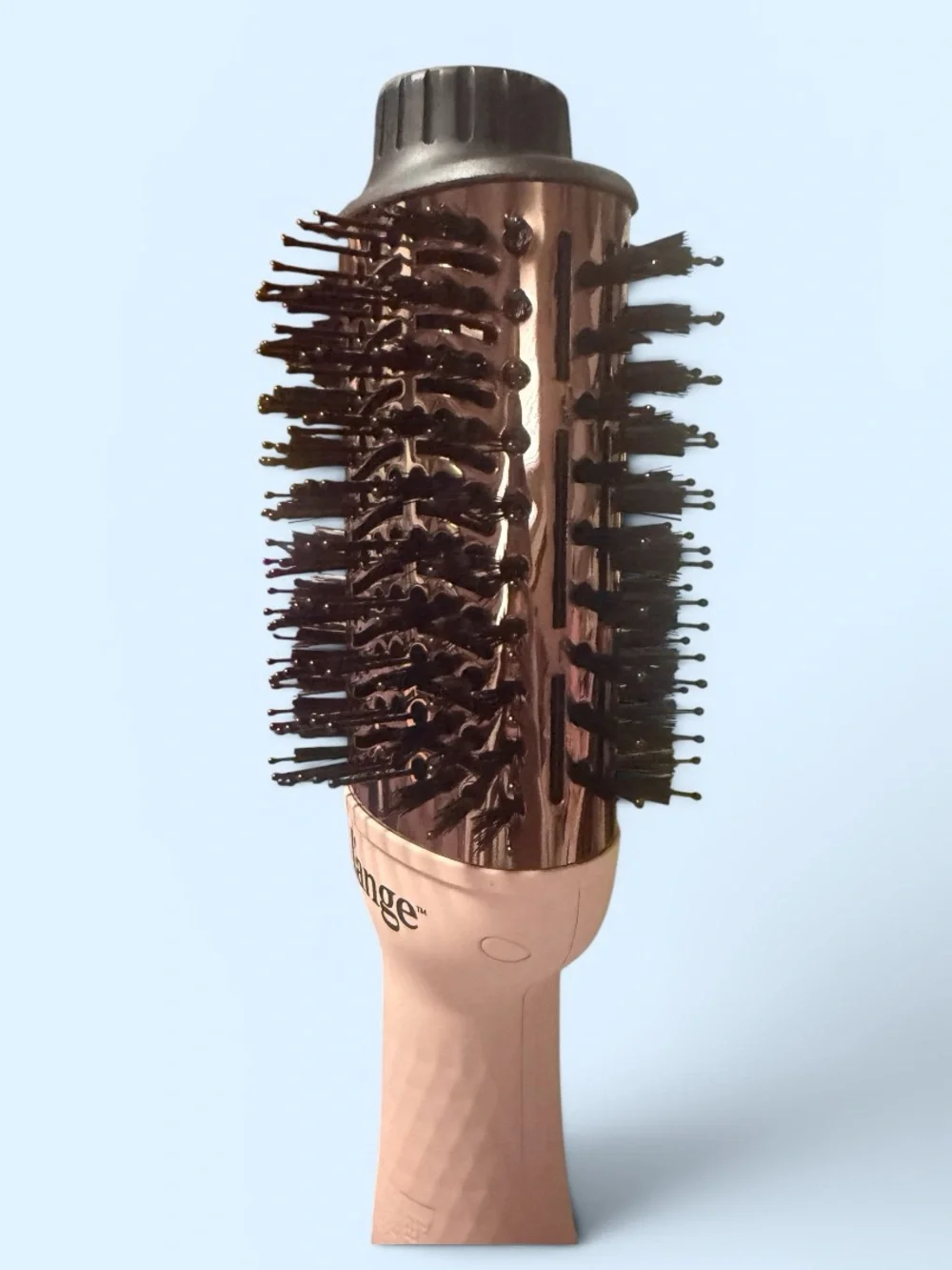 L’ange Le Volume 75mm Titanium Blow Dryer Brush Brand NEW in Blush Pink - Picture 3 of 5